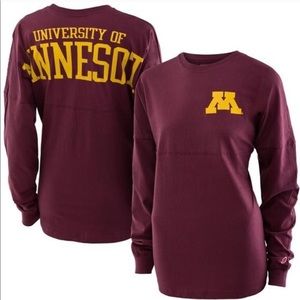 University of Minnesota Spirit Jersey Small EUC